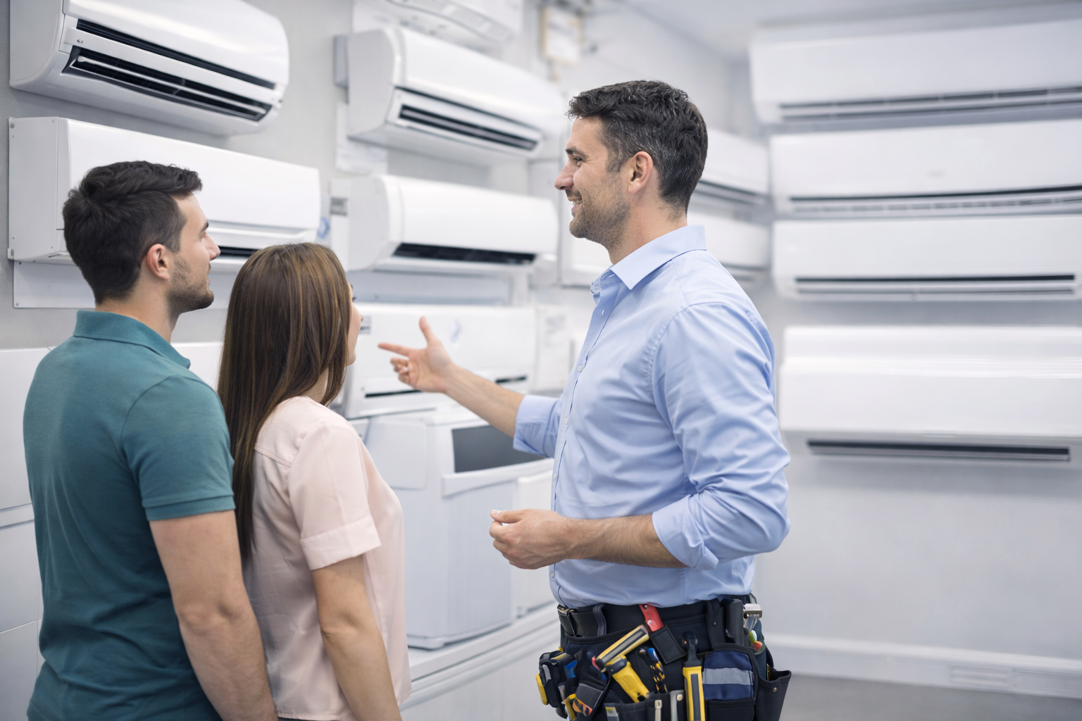Comercialização de equipamentos de ar-condicionado